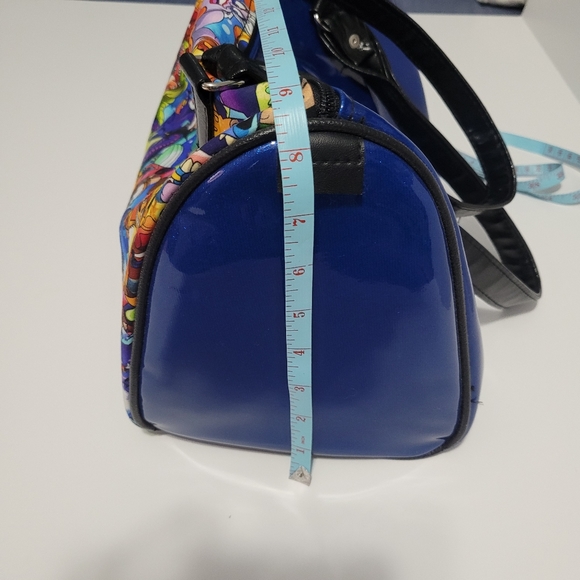 NWT Top Notch By Design Movie Mash-Up Purse/Handbag Blue - Picture 5 of 15